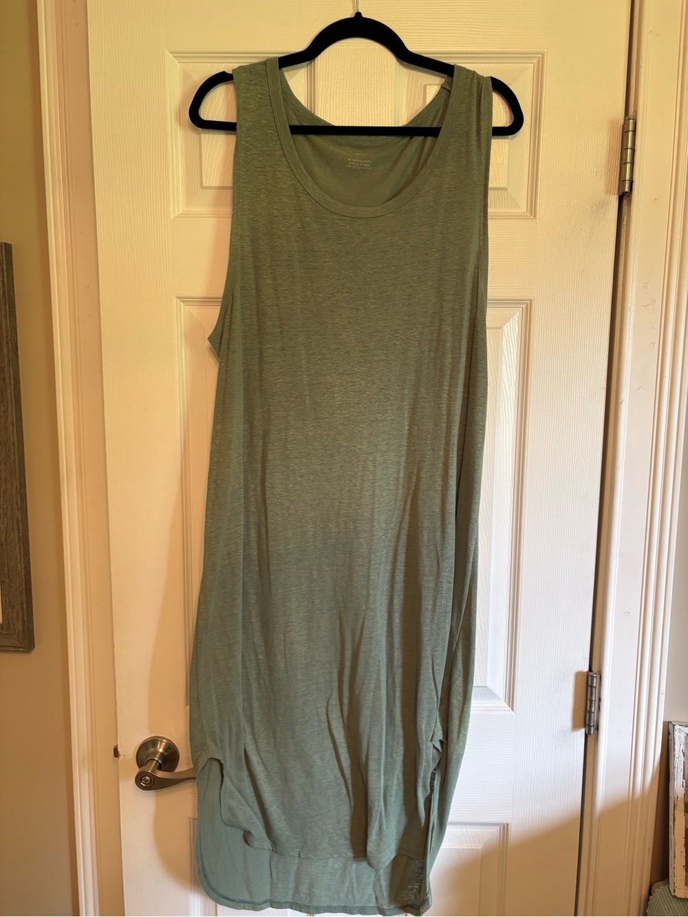 aerie Olive Green Sleeveless Tank Dress